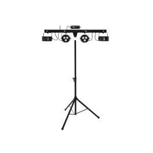 EUROLITE Set LED KLS Laser Bar FX + M-3 Speaker-system stand 