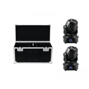 EUROLITE Set 2x LED TMH-60 MK2 + Case 