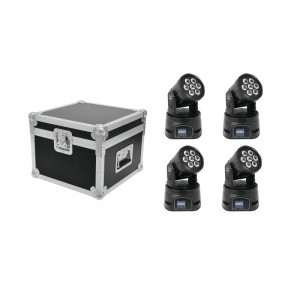 EUROLITE Set 2x LED TMH-6 + Case 