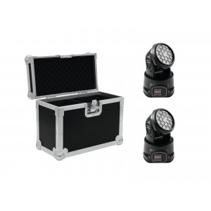 EUROLITE Set 2x LED TMH-7 + Case 