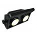 EUROLITE Set 4x Audience Blinder 2x100W LED COB + Case 