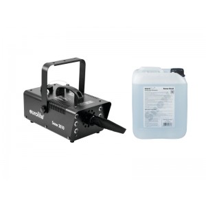 EUROLITE Set Snow 5001 Snow machine + Snow fluid 5l 