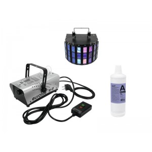 EUROLITE Set N-10 silber + A2D Fluid 1l + LED Mini D-5 