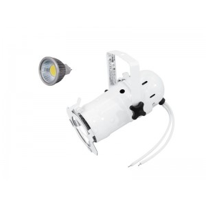 EUROLITE Set PAR-16 Spot wh + MR-16 12V GX-5,3 5W LED COB 6400K 