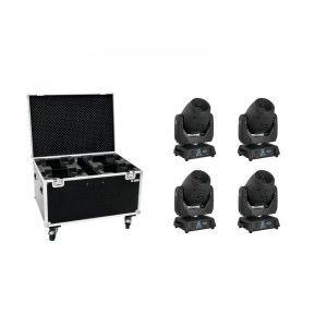 EUROLITE Set 4x LED TMH-X12 + Case 