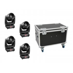 EUROLITE Set 4x TMH XB-130 + Case 