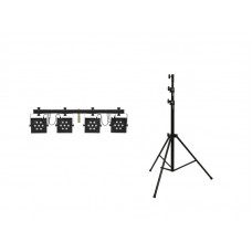 EUROLITE Set LED KLS-801 + STV-50-WOT EU Steel stand 