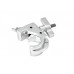 EUROLITE TH35-75 Theatre Clamp silver 