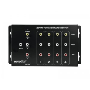 EUROLITE VSD-104 Video distributor 1in4 