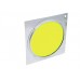 EUROLITE Yellow Dichroic Filter silv. Frame PAR-64 