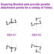 SB-2K1 Squaring Bracket (pair) - including bolts to attach to R2 and yoke