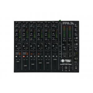 Funktion One / Formula Sound 6 channel mixer - with linear fader panel , FUNKTION-ONE