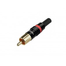 HICON RCA plug HI-CM03-RED