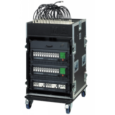 MA Digital Dimmer Rack 24 x 2.3kVA, with 24/2 hotpatch unit, in Amptown ABScase