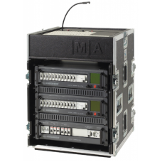 MA Digital Dimmer Rack 24 x 3.7kVA, compact version with 24/4 hotpatch unit, in Amptown ABScase