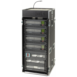 MA Digital Dimmer Rack 48 x 3.7kVA, with 24/4 + 24/2 hotpatch units, in Amptown ABS-Case, MA Lighting