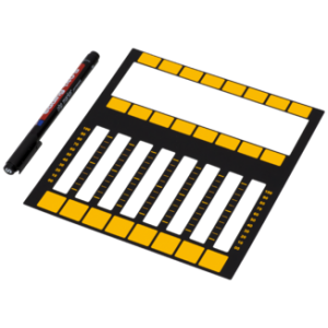 dot2 Magnetic plate for easy labeling of 8 faders, MA Lighting