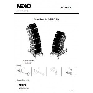 NEXO STM Ground Stacking Accessory., NEXO