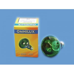 OMNILUX R80 230V/60W E-27 green 