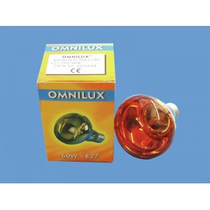 OMNILUX R80 230V/60W E-27 orange 