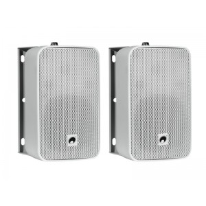 OMNITRONIC ODP-204 Installation Speaker 16 ohms white 2x  