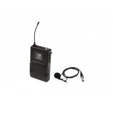 OMNITRONIC UHF-502 Bodypack incl. 863-865MHz, Lavalier (CH A red) 