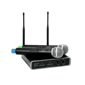 OMNITRONIC UHF-102 Wireless Mic System 830.3/863.8MHz 