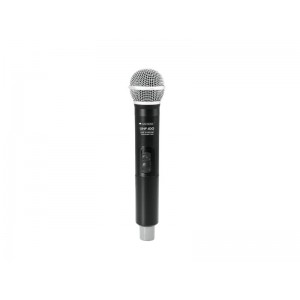 OMNITRONIC UHF-100 Handheld Microphone 864.1MHz (grey) 