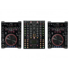 OMNITRONIC Set CMX-2000 + 2x DJS-2000 