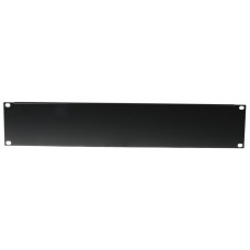 OMNITRONIC Front Panel Z-19U-shaped steel black 2U  