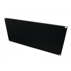 OMNITRONIC Front Panel Z-19U-shaped steel black 5U 