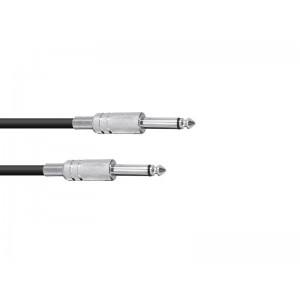 OMNITRONIC Jack cable 6.3 mono 3m bk 