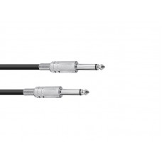 OMNITRONIC Jack cable 3.5 stereo 1.5m bk 