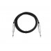 OMNITRONIC Jack cable 6.3 mono 0,5m bk ROAD 