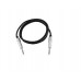 OMNITRONIC Jack cable 6.3 stereo 0,5m bk ROAD 