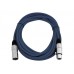 OMNITRONIC XLR cable 3pin 5m bu 