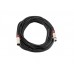 OMNITRONIC XLR cable 3pin 30m bk/rd 