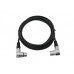OMNITRONIC XLR cable 3pin 3m 90° bk 