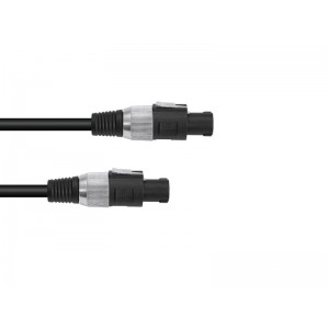 OMNITRONIC Speaker cable Speaker 2x2.5 1.5m bk 