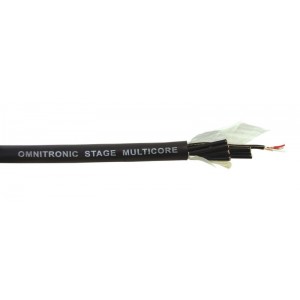 OMNITRONIC Multicore 8x2x0.12 25m 