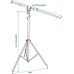 OMNITRONIC Overhead Microphone Stand bk 