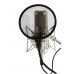 OMNITRONIC Microphone-Pop Filter, black 