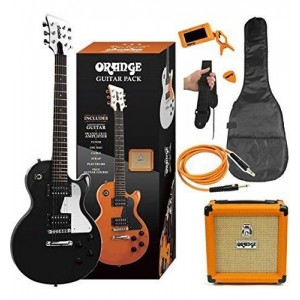 Orange Guitar Pack (12L) Black, ORANGE