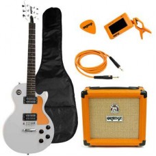Orange Guitar Pack (12L) White