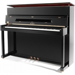 Petrof P122N2(0801)  пианино, высота 122 см., цвет черный, полированное, PETROF