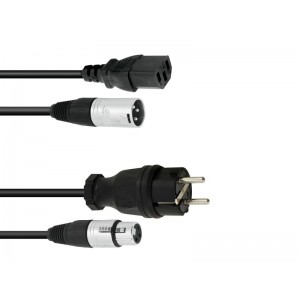 PSSO Combi Cable Safety Plug/XLR 5m, PSSO