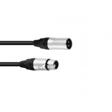 PSSO XLR cable 3pin 1.5m bk Neutrik