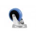 ROADINGER Swivel Castor 100mm BLUE WHEEL light blue