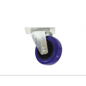 ROADINGER Swivel Castor 100mm blue shielded bearing