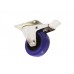 ROADINGER Swivel Castor 100mm blue with brake